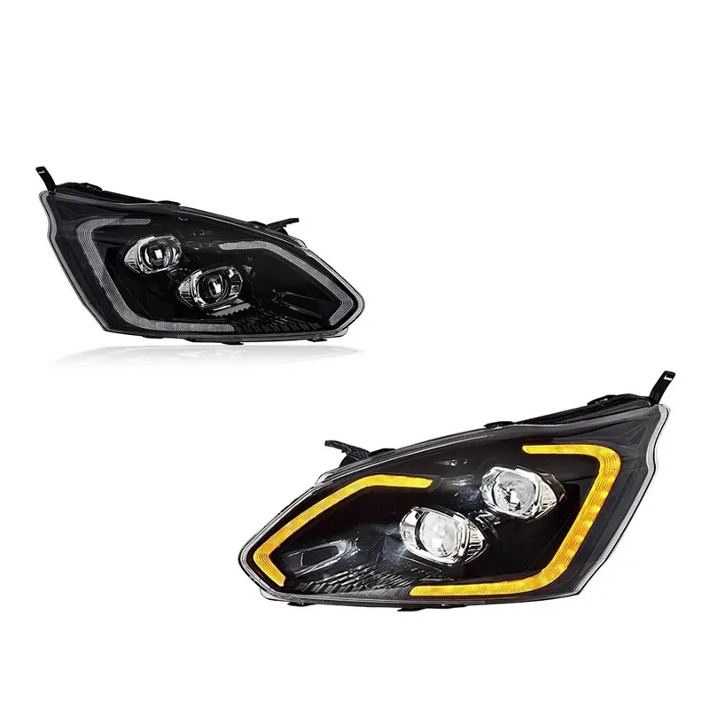 Фары передние LED с ходовыми огнями для Ford Tourneo Custom / Transit V362 (2016-2022), комплект, комплект, FT Carlight Carlight — фото 6