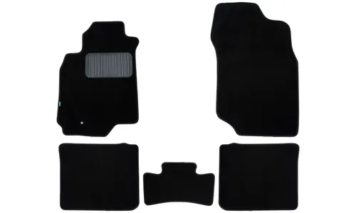 Коврики в салон Klever Premium MITSUBISHI Lancer Classic, АКПП 2003-2010, седан, 5 шт. (текстиль) / Митсубиси Лансер — фото 1