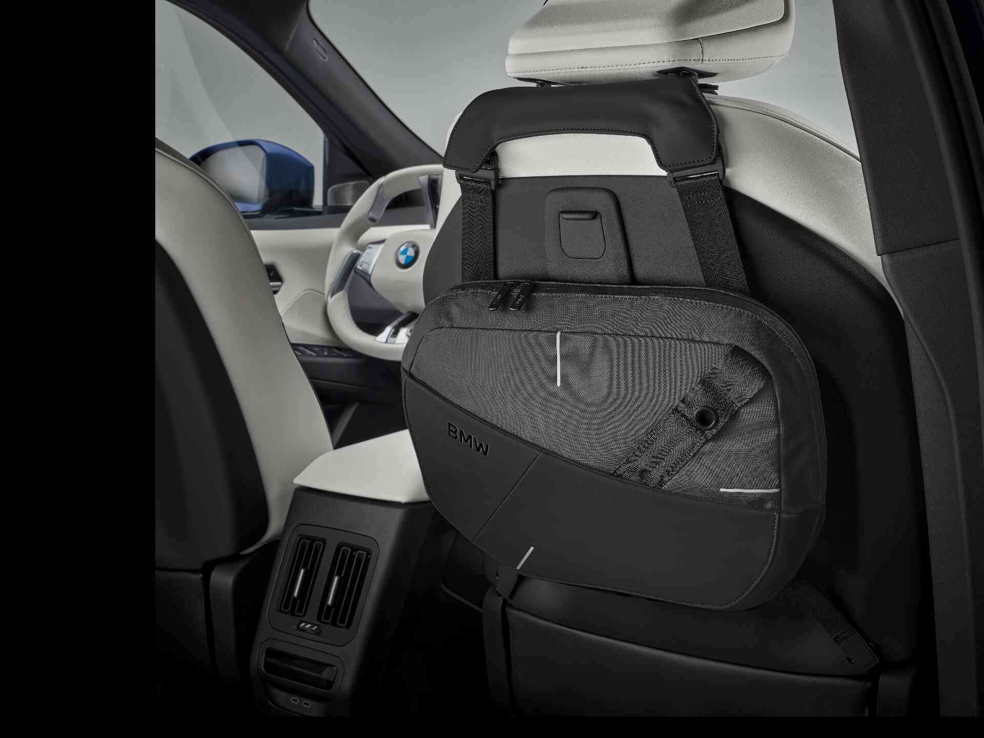 Сумка-органайзер Business на спинку сиденья для BMW i3 NA0 и iX3 NA5, оригинал — фото 1