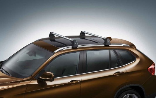 Поперечины крыши для автомобилей с рейлингами для BMW X1 E84, оригинал — фото 1