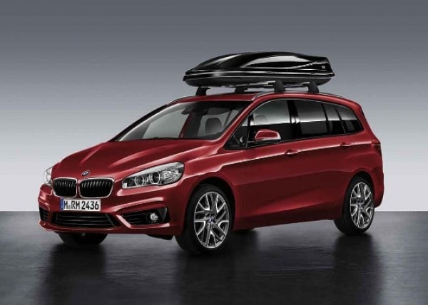 Поперечины для рейлингов крыши для автомобилей с рейлингами для BMW 2-й серии F46, оригинал — фото 1