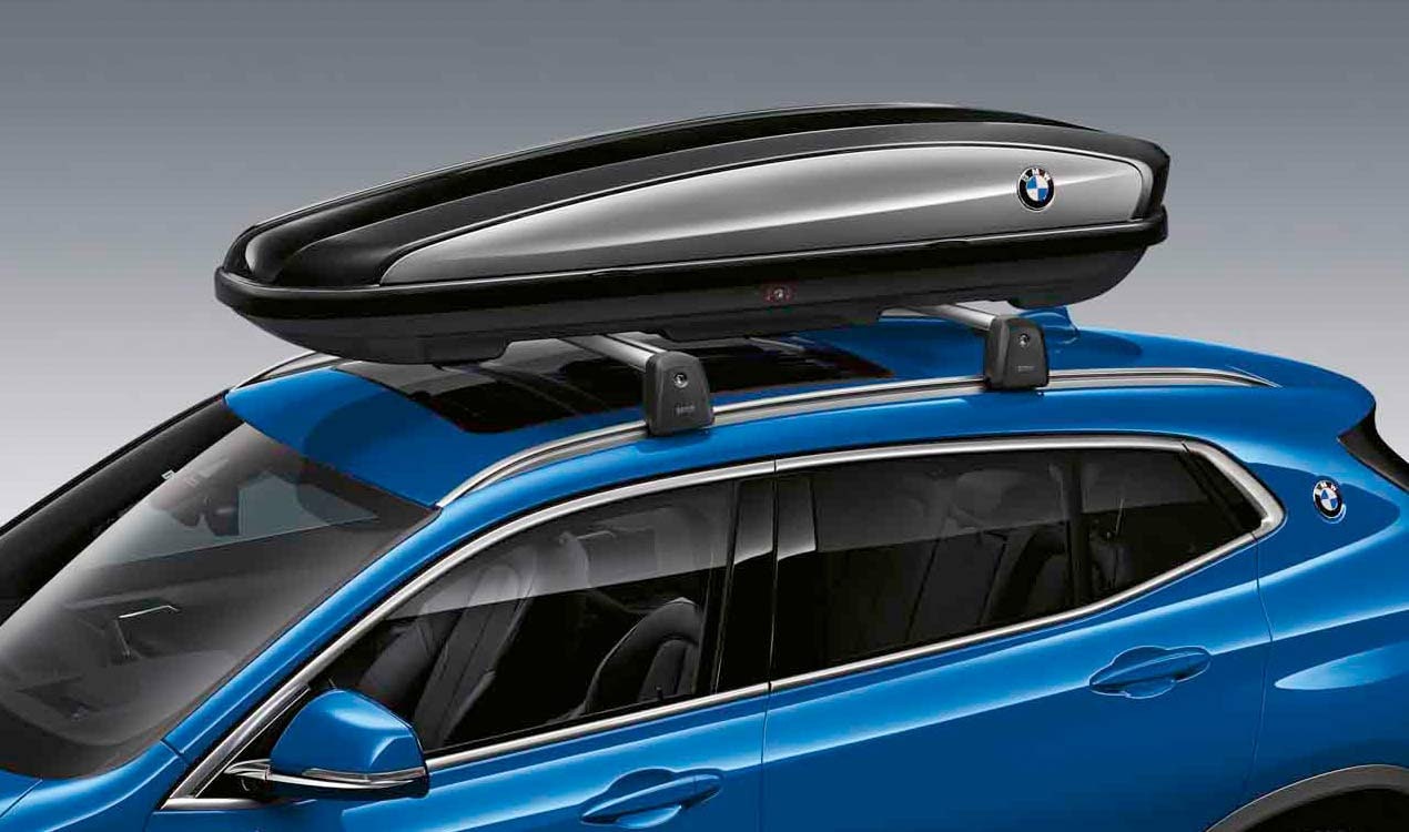 Багажный бокс на крышу 320 л, чёрный, для BMW, оригинал — фото 1