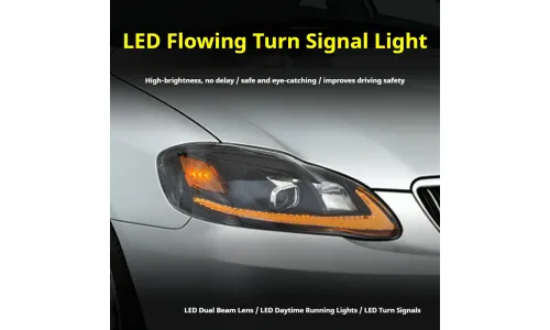 Фары Full LED проектор ДХО для Toyota Corolla (2003-2008, США), комплект, комплект, FT Carlight Carlight — фото 3