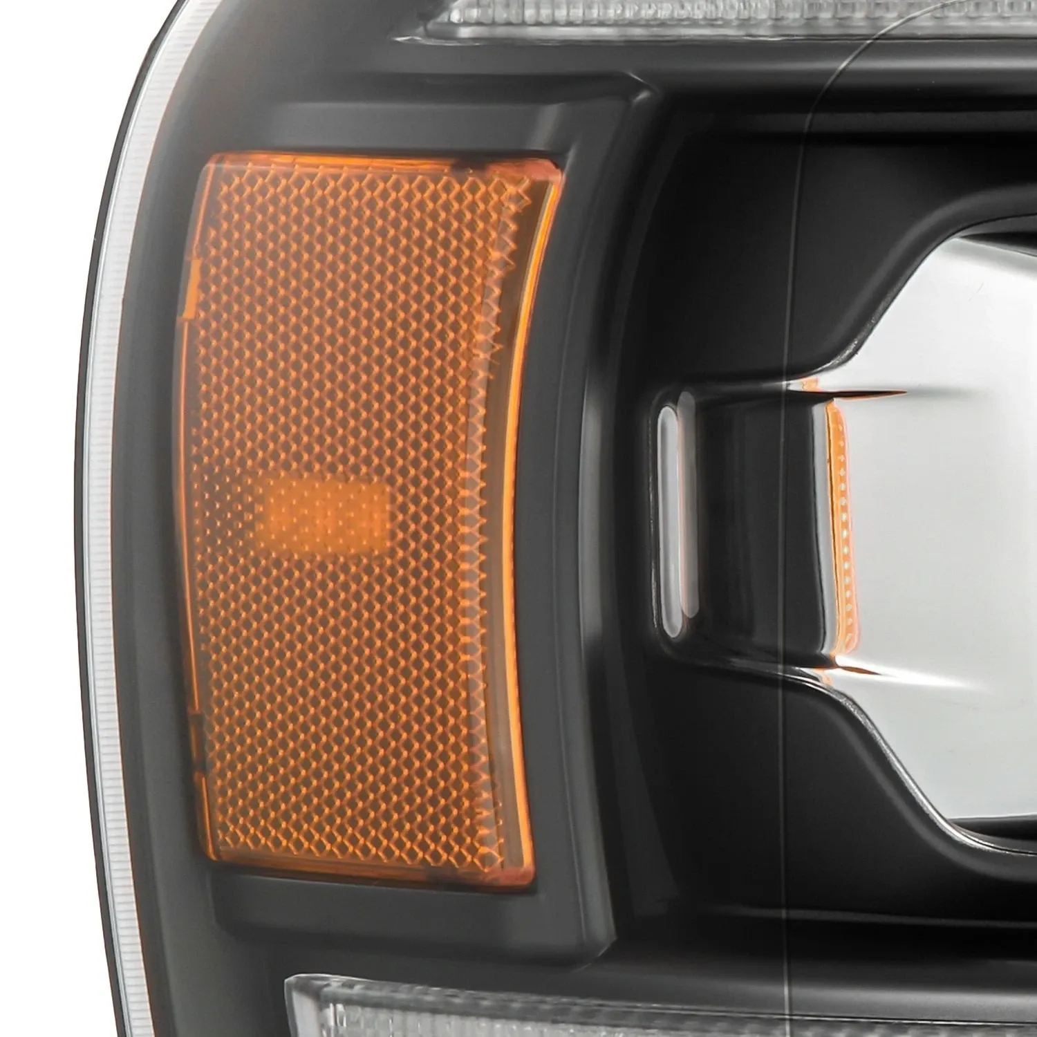 Фары проекторные светодиодные LUXX Black для Dodge Ram 1500 2002–2005, AlphaRex — фото 3