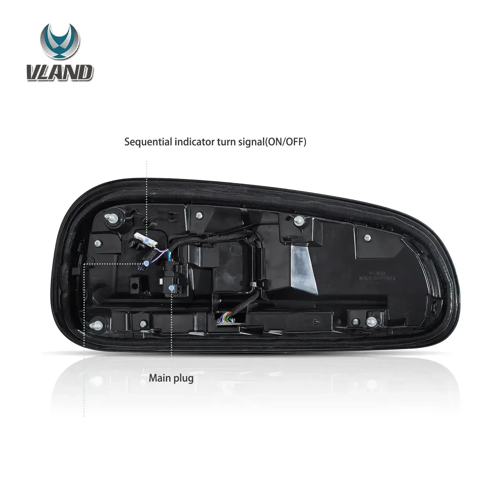Задние фонари VLAND Full LED улучшенная динамическая подсветка при въезде для Mini Clubman F54 LCI (2015-2023) — фото 5
