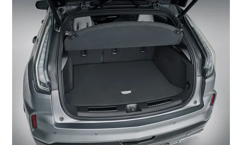 Коврик багажника текстильный для Cadillac XT4 I, чёрный Jet Black, GM — фото 1