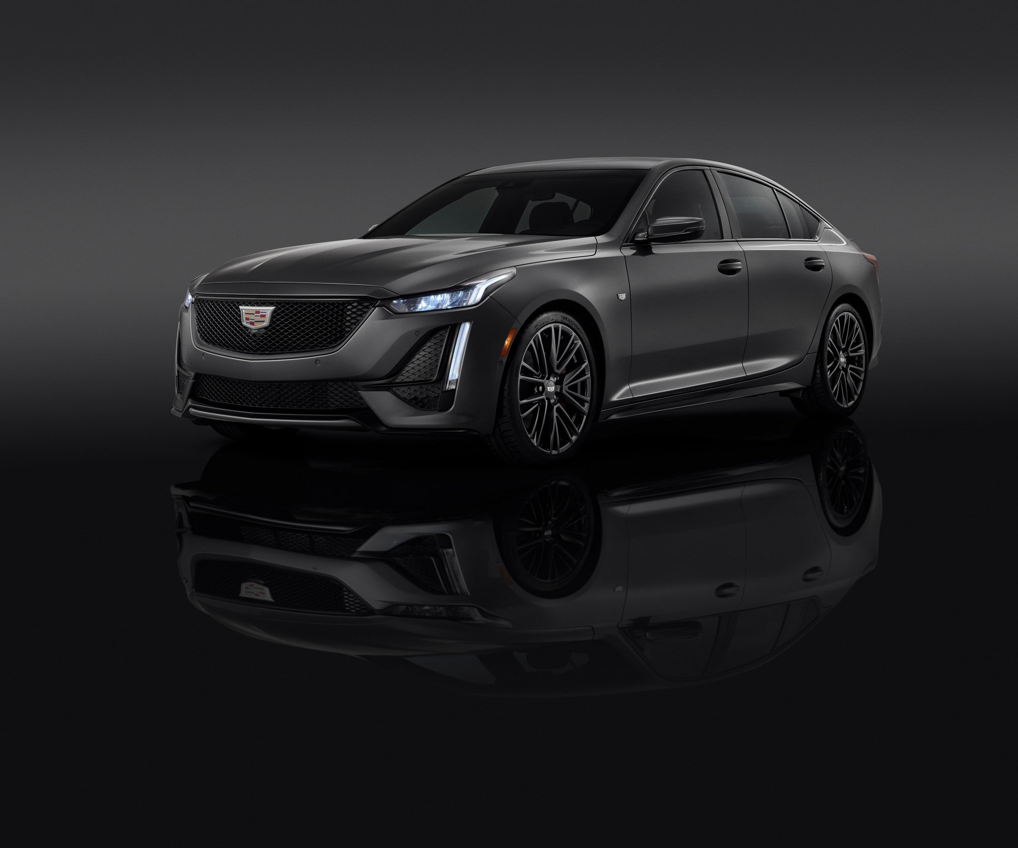 Колёсный диск 20×8,5 для Cadillac CT5 I, глянцевый чёрный, GM — фото 4