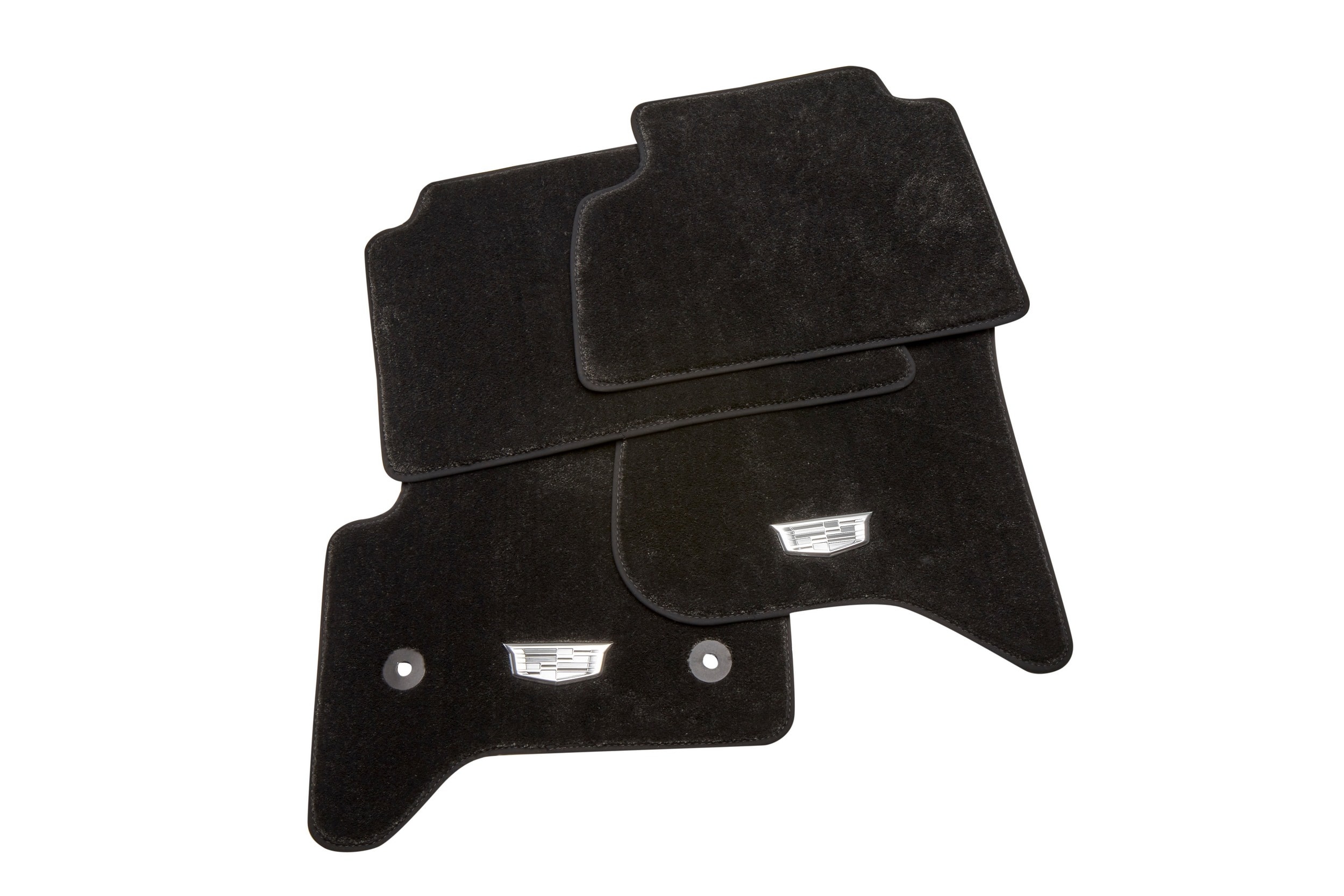 Текстильные коврики 1–2-го рядов для Cadillac Escalade / ESV IV, чёрный Jet Black, GM — фото 3