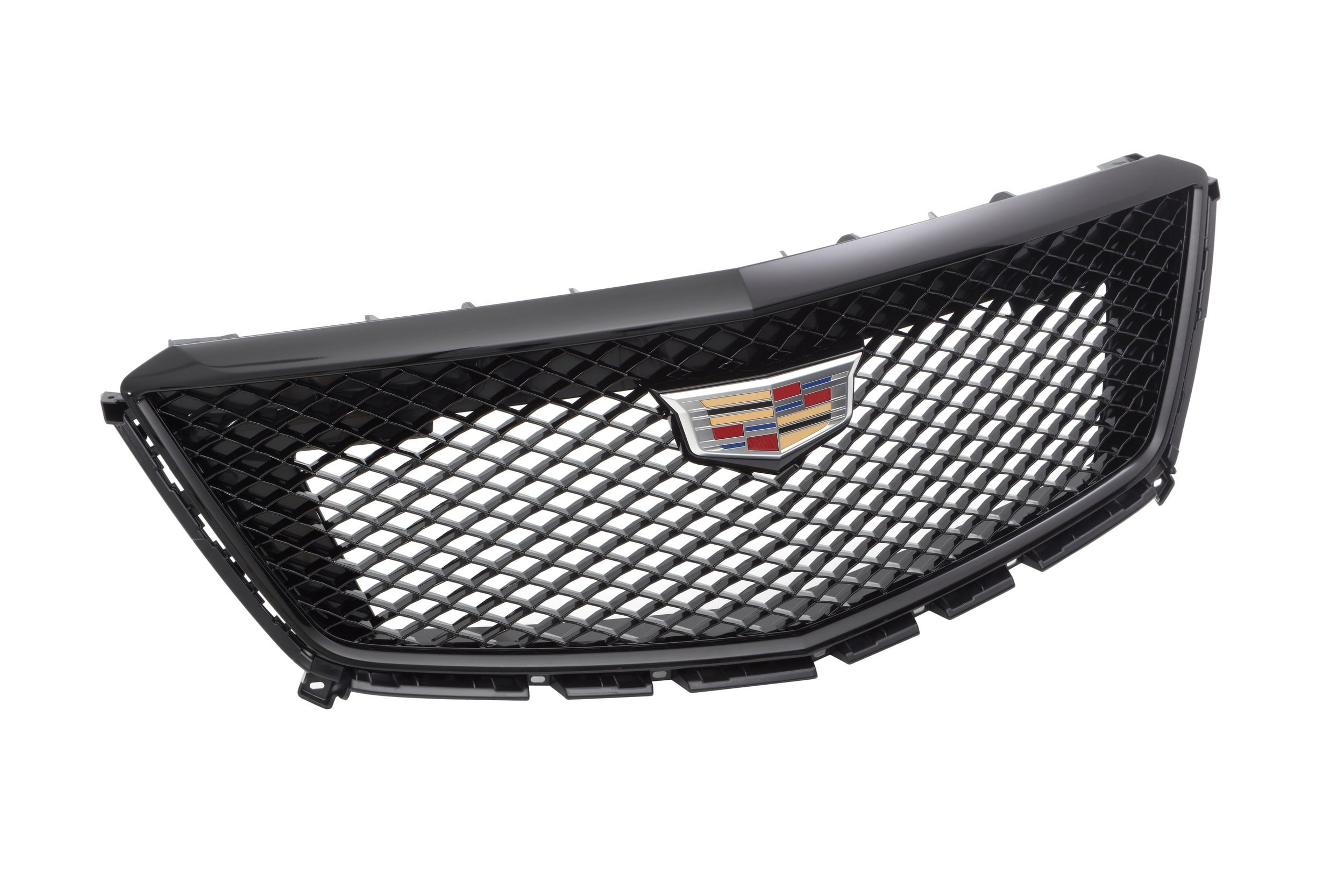 Решётка радиатора для Cadillac XT5 I (2020–), чёрный, без камеры, GM — фото 3