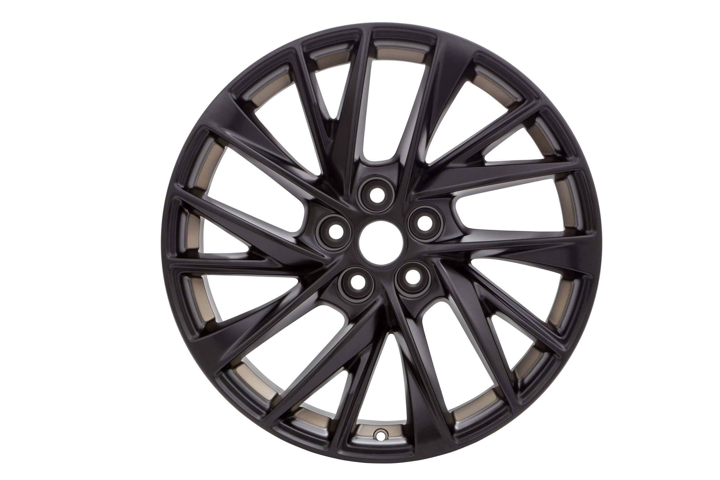 Колёсный диск 20×8,5 для Cadillac CT5 I, бронзовые акценты, чёрный с пониженным блеском, GM — фото 3
