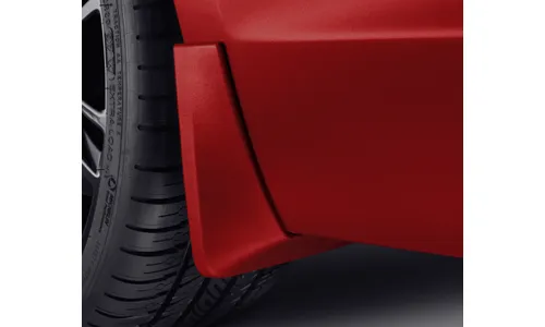 Задние брызговики для Cadillac CT5 I (2021–2022), красный Infrared, GM — фото 1