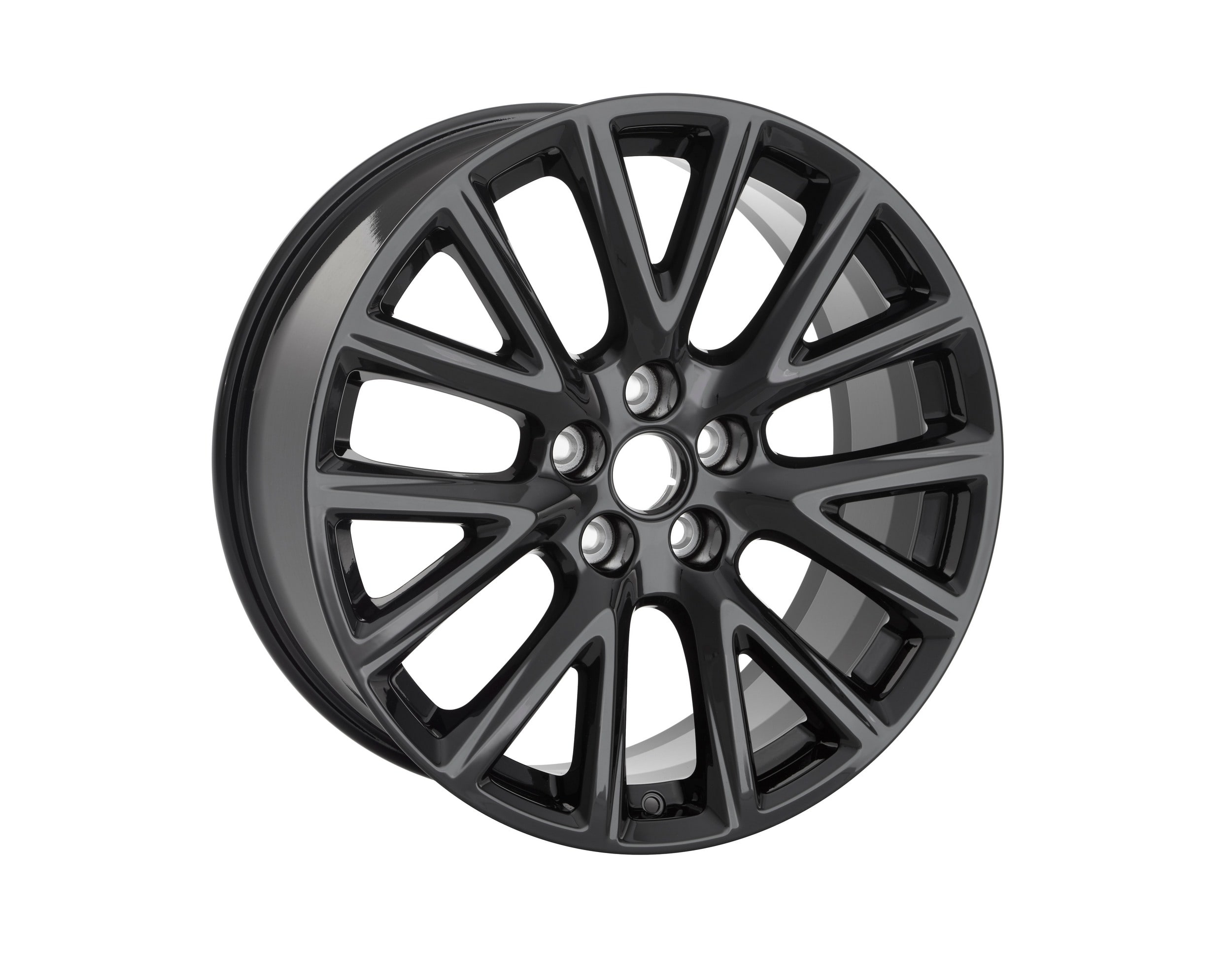 Колёсный диск 20×8,5 для Cadillac XT4 I, глянцевый чёрный, GM — фото 3