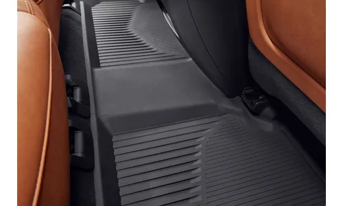 Объёмные коврики 1–2-го рядов для Cadillac XT5 I, чёрный Jet Black, GM — фото 7