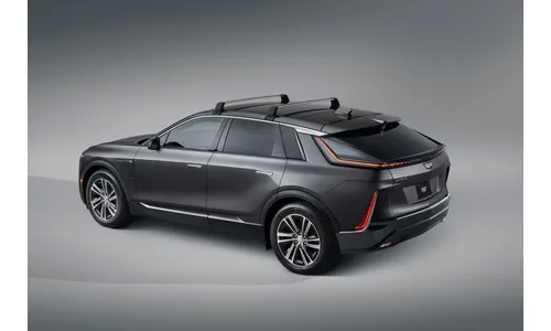 Поперечины крыши для Cadillac LYRIQ I, анодированный алюминий, GM — фото 1