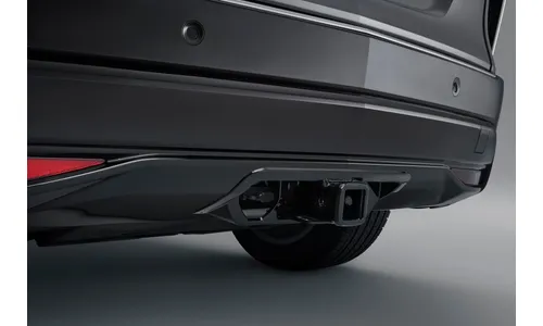 Окантовка отверстия фаркопа для Cadillac LYRIQ I, глянцевый чёрный, GM — фото 1