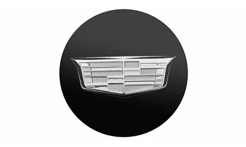 Центральный колпачок, монохромная эмблема, чёрный, GM — фото 4
