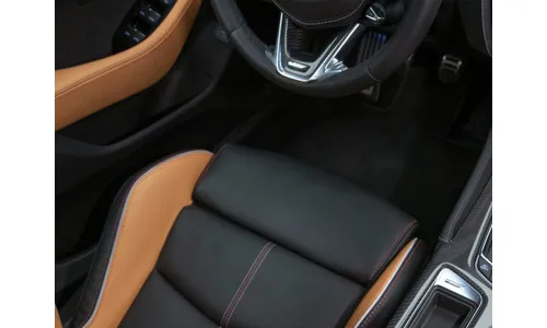 Текстильные коврики 1–2-го рядов для Cadillac CT4 I, V/Blackwing, чёрный Jet Black, GM — фото 1