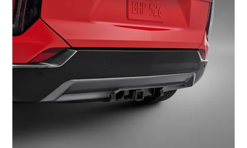 Окантовка отверстия фаркопа для Cadillac OPTIQ I, глянцевый чёрный, GM — фото 1