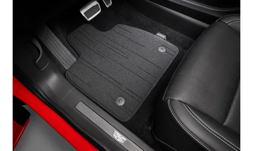 Текстильные коврики 1–2-го рядов для Cadillac OPTIQ I, чёрный Backen Black, GM — фото 1
