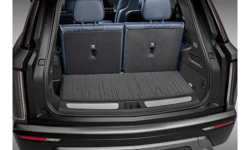 Коврик багажника текстильный для Cadillac VISTIQ I, чёрный Jet Black, GM — фото 1