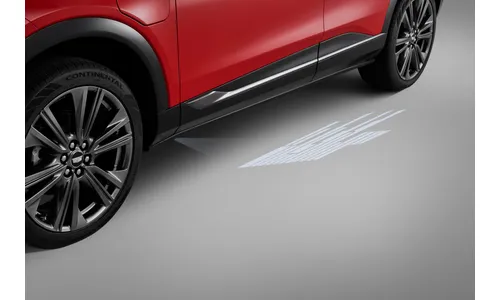 Проекционная подсветка порогов для Cadillac OPTIQ I, GM — фото 1