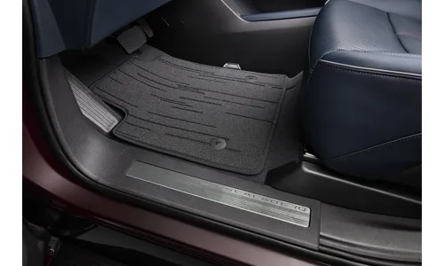 Текстильные коврики 3-го ряда для Cadillac Escalade IQ / IQL, чёрный Backen Black, Executive Seating, GM — фото 1