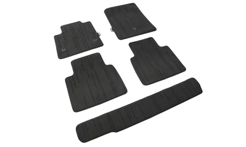 Текстильные коврики 3-го ряда для Cadillac Escalade IQ / IQL, чёрный Backen Black, Executive Seating, GM — фото 2