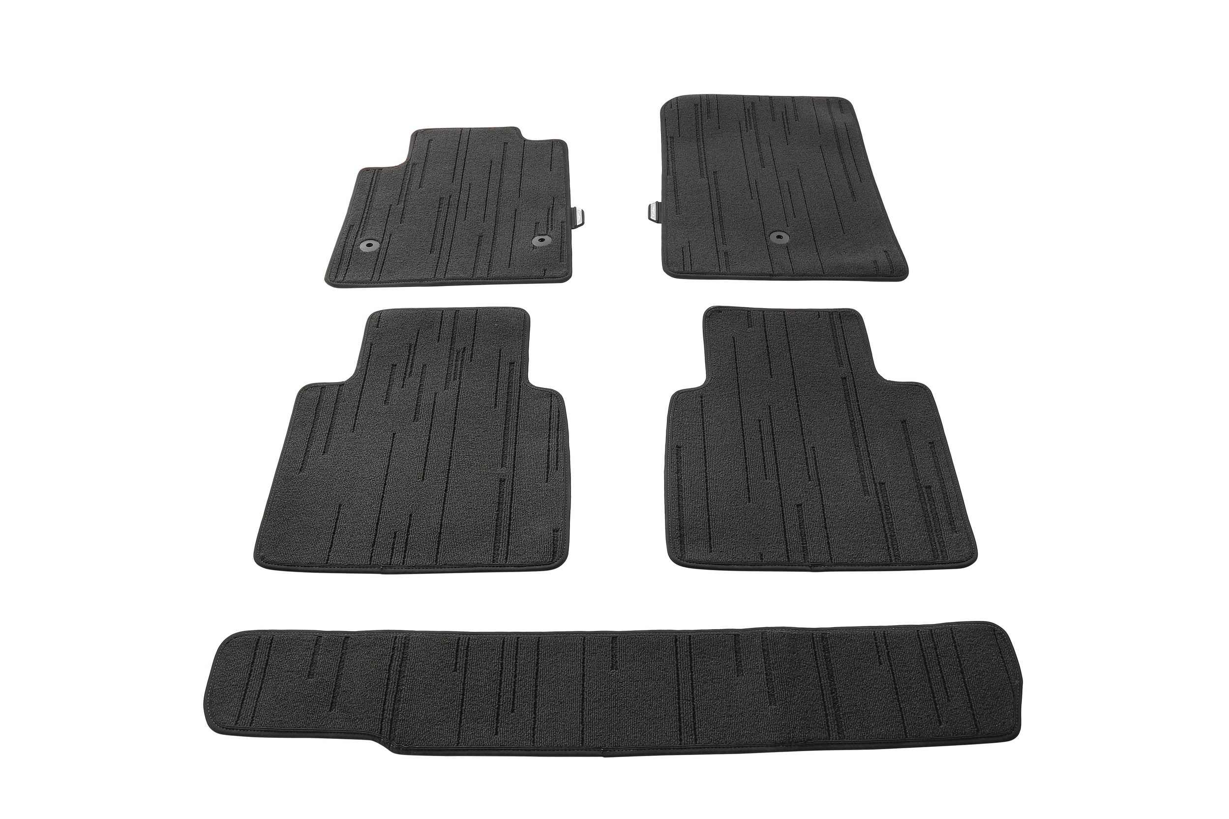 Текстильные коврики 3-го ряда для Cadillac Escalade IQ / IQL, чёрный Backen Black, Executive Seating, GM — фото 3