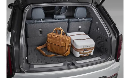 Коврик багажника текстильный для Cadillac Escalade IQ, чёрный Backen Black, GM — фото 1