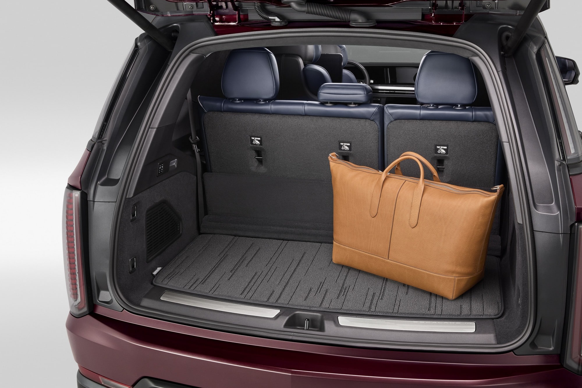 Коврик багажника текстильный для Cadillac Escalade IQL, чёрный Backen Black, GM — фото 4