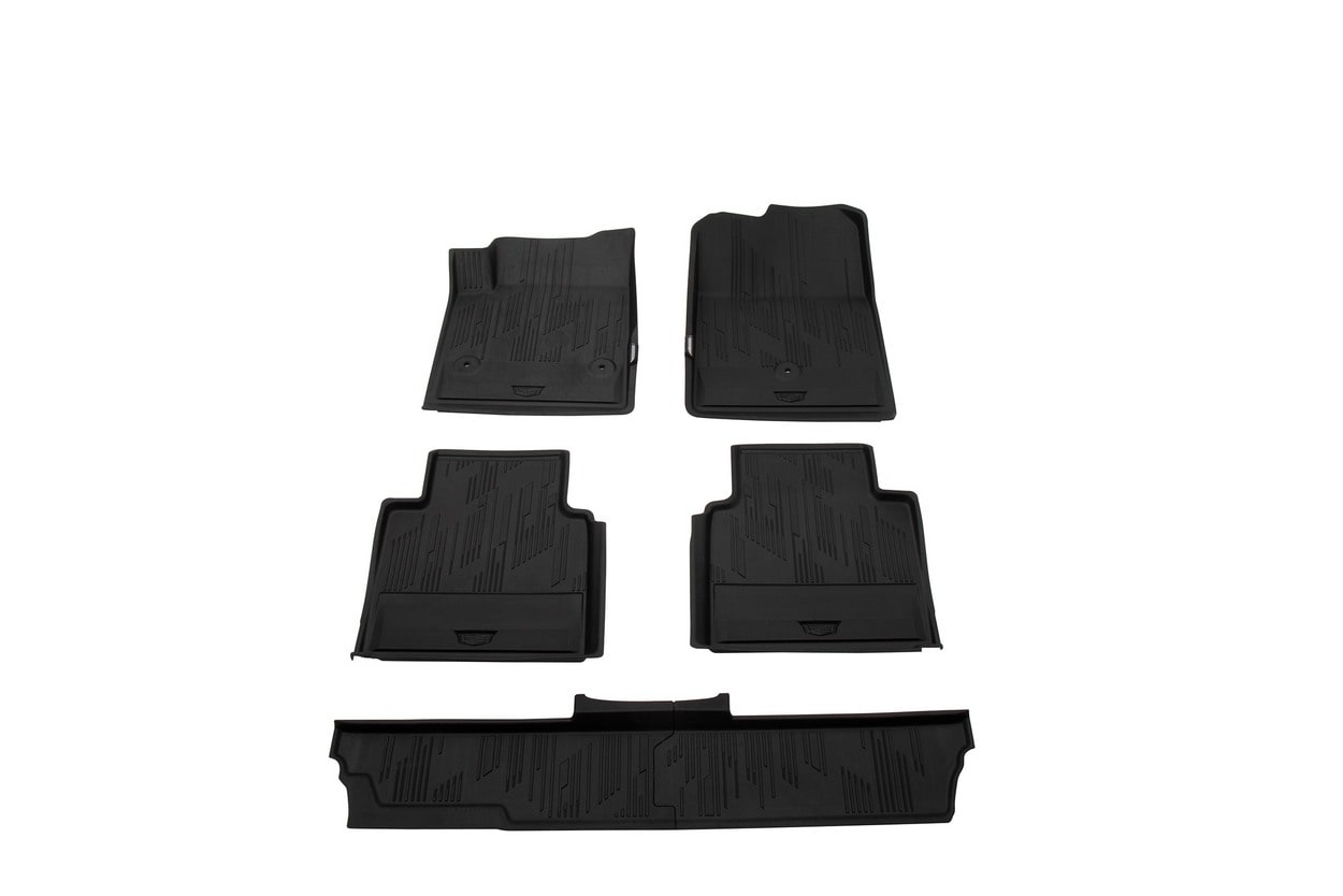 Объёмные коврики 1–3-го рядов для Cadillac Escalade IQ, чёрный Backen Black, Executive Seating, GM — фото 3