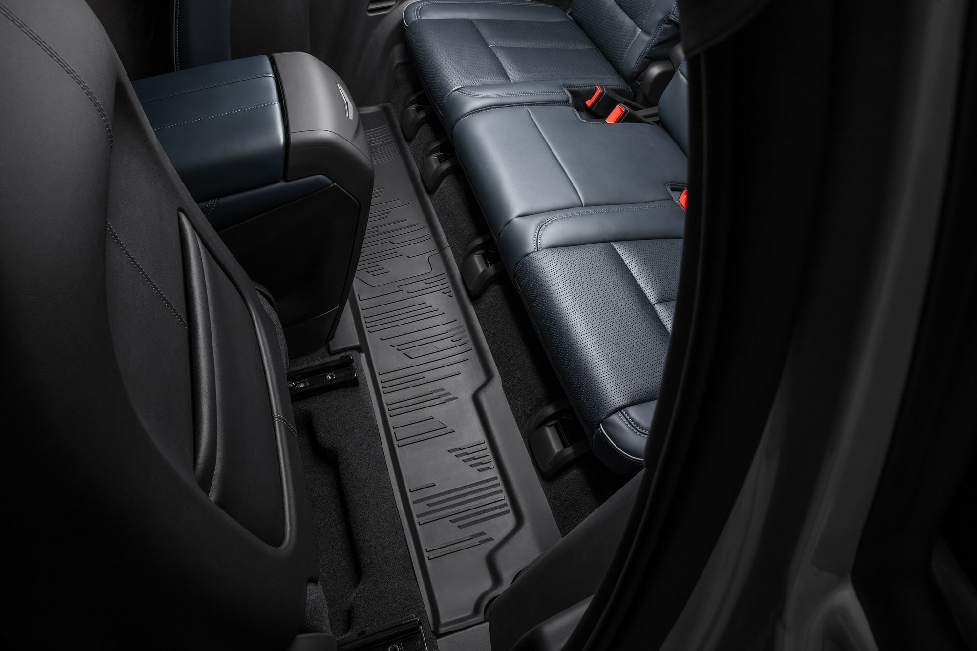 Объёмные коврики 1–3-го рядов для Cadillac Escalade IQ, чёрный Backen Black, Executive Seating, GM — фото 5