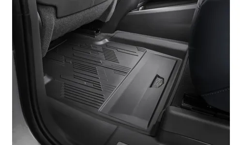Объёмные коврики 1–3-го рядов для Cadillac Escalade IQ, чёрный Backen Black, Executive Seating, GM — фото 6