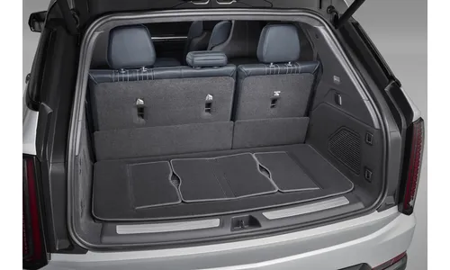 Коврик багажника текстильный для Cadillac Escalade IQ / IQL, чёрный Backen Black, GM — фото 6