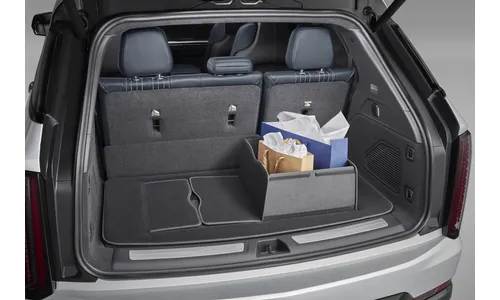 Коврик багажника текстильный для Cadillac Escalade IQ / IQL, чёрный Backen Black, GM — фото 7