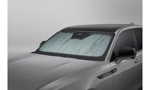 Солнцезащитный экран ветрового стекла для Cadillac Escalade IQ / IQL, серый, GM — фото 1