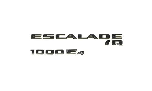 Эмблемы кузова для Cadillac Escalade IQ, серый металлик Hudson, GM — фото 2
