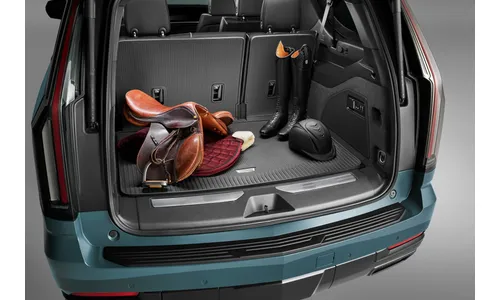 Защитное покрытие багажника для Cadillac Escalade ESV V, чёрный Jet Black, GM — фото 5