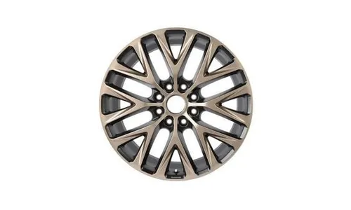 Колёсный диск 24×9 для Cadillac Escalade IQ / IQL, тёмно-серый с бронзой, GM — фото 2
