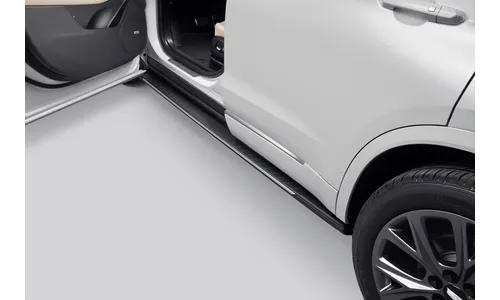 Пороги-ступени формованные для Cadillac XT6 I, чёрный, GM — фото 1