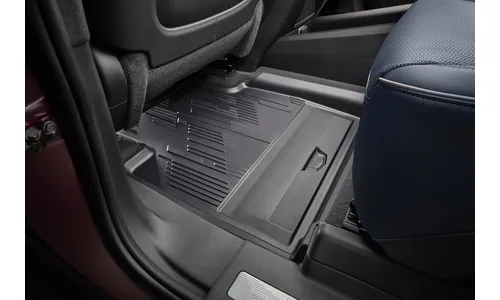 Объёмные коврики 1–3-го рядов для Cadillac Escalade IQL, чёрный Backen Black, Executive Seating, GM — фото 4