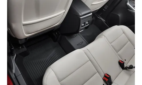 Объёмные коврики 1–2-го рядов для Cadillac XT4 I, чёрный Jet Black, GM — фото 3