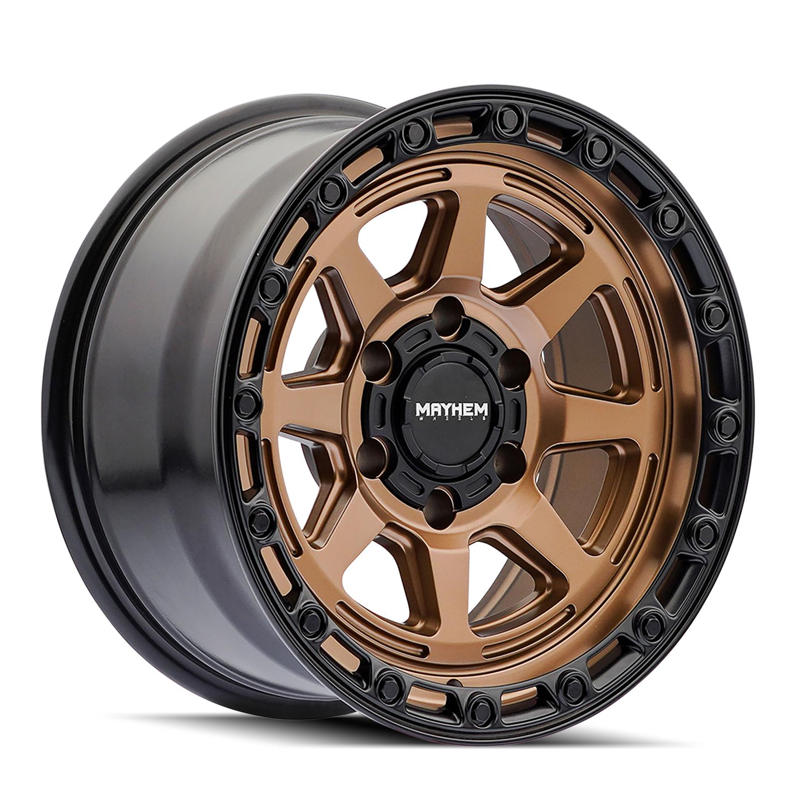 Диск колесный R18x9 Ridgeline 8306 Глянцевая бронза Mayhem — фото 1