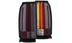 GMC Yukon 2015 2016 2017 2018 2019 задние фонари LED дымчатые, коплект, ANZO USA — фото 1