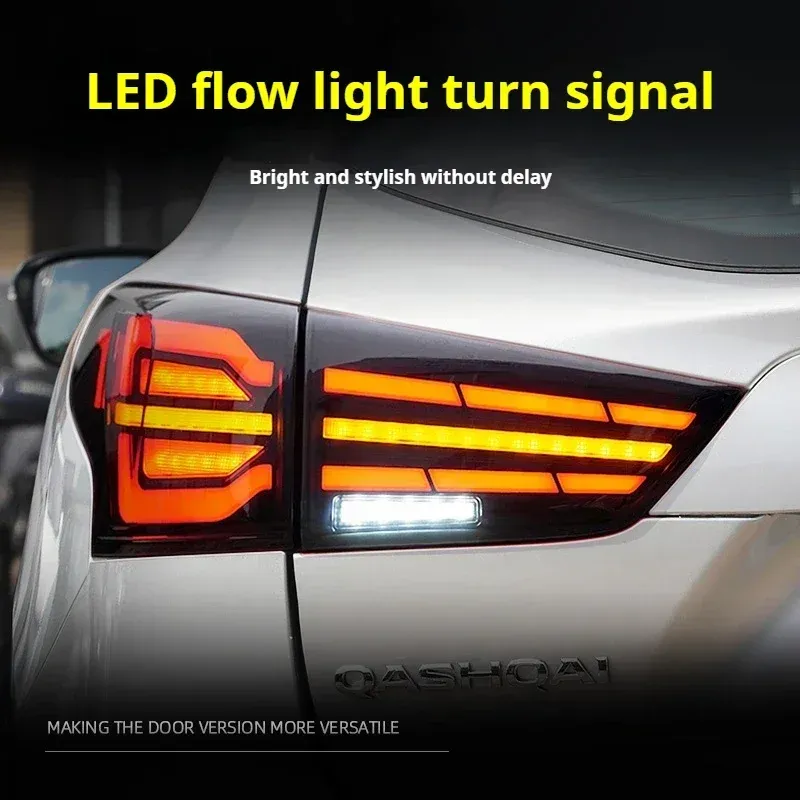 Задние LED-фонари динамический поворотник для Nissan Qashqai (2016-2022), комплект, комплект, FT Carlight Carlight — фото 3