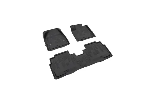Объёмные коврики 1–2-го рядов для Cadillac OPTIQ I, чёрный Backen Black, GM — фото 2