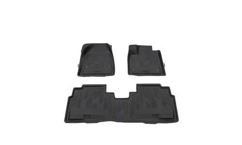 Объёмные коврики 1–2-го рядов для Cadillac OPTIQ I, чёрный Backen Black, GM — фото 3