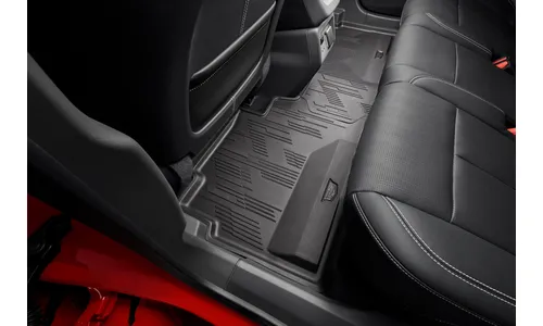 Объёмные коврики 1–2-го рядов для Cadillac OPTIQ I, чёрный Backen Black, GM — фото 5