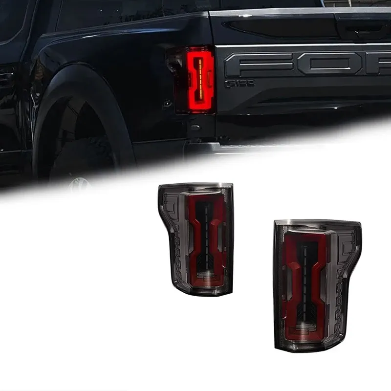 Задние LED-фонари динамический поворотник для Ford Raptor F-150 (2015-2021), комплект, комплект, FT Carlight Carlight — фото 1