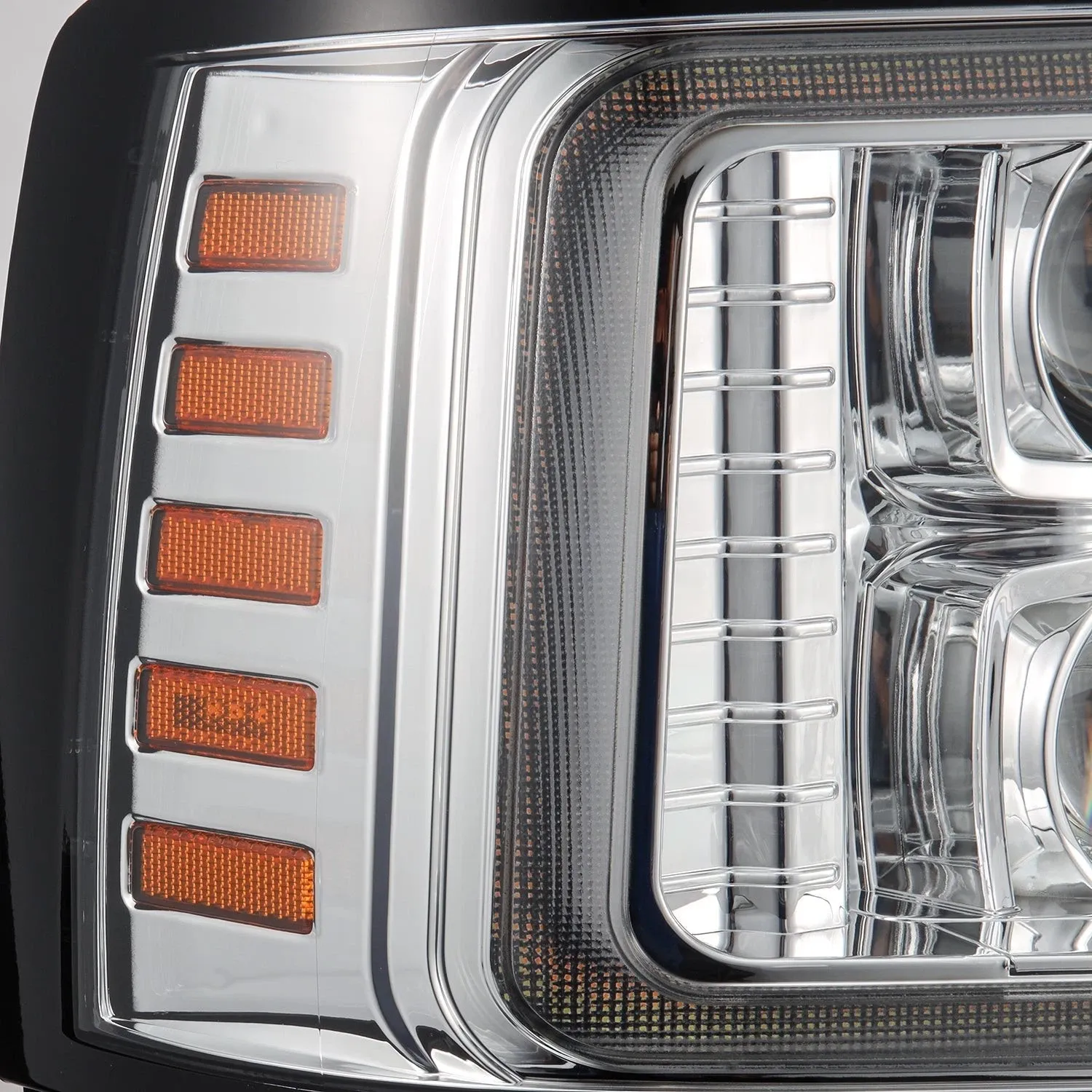 Фары галогеновые PRO-Series для Ford F-150/250 Bronco 1992–1996, AlphaRex — фото 5
